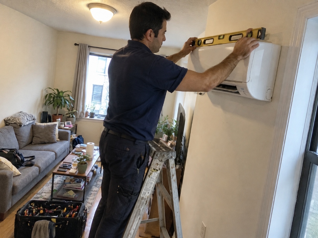 Instalación y Nivelación Estética de Aires Acondicionados Splits Residenciales